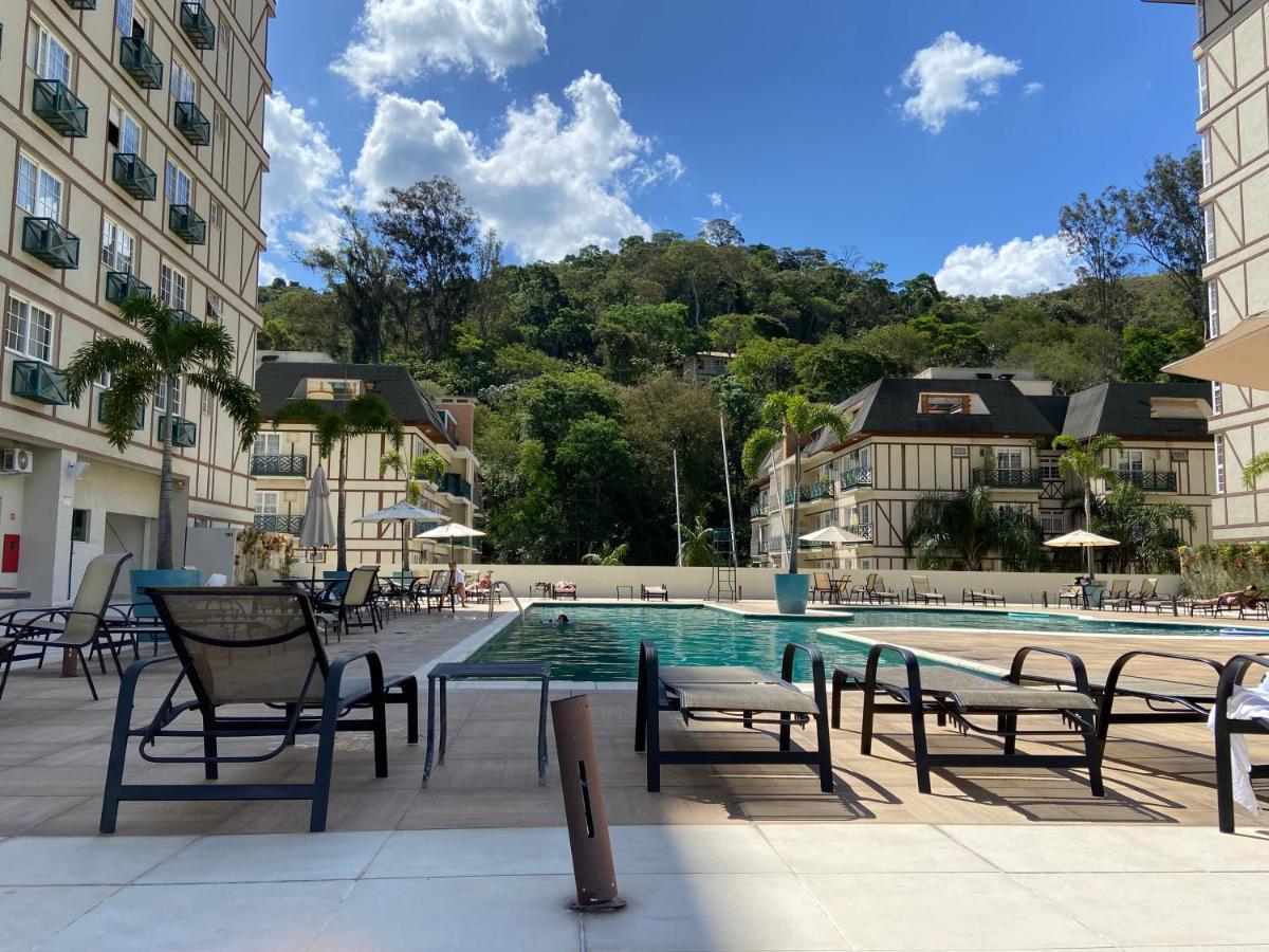 Flat 217 Granja Brasil - Com Piscina Em Itaipava Apartment Petropolis  Exterior photo