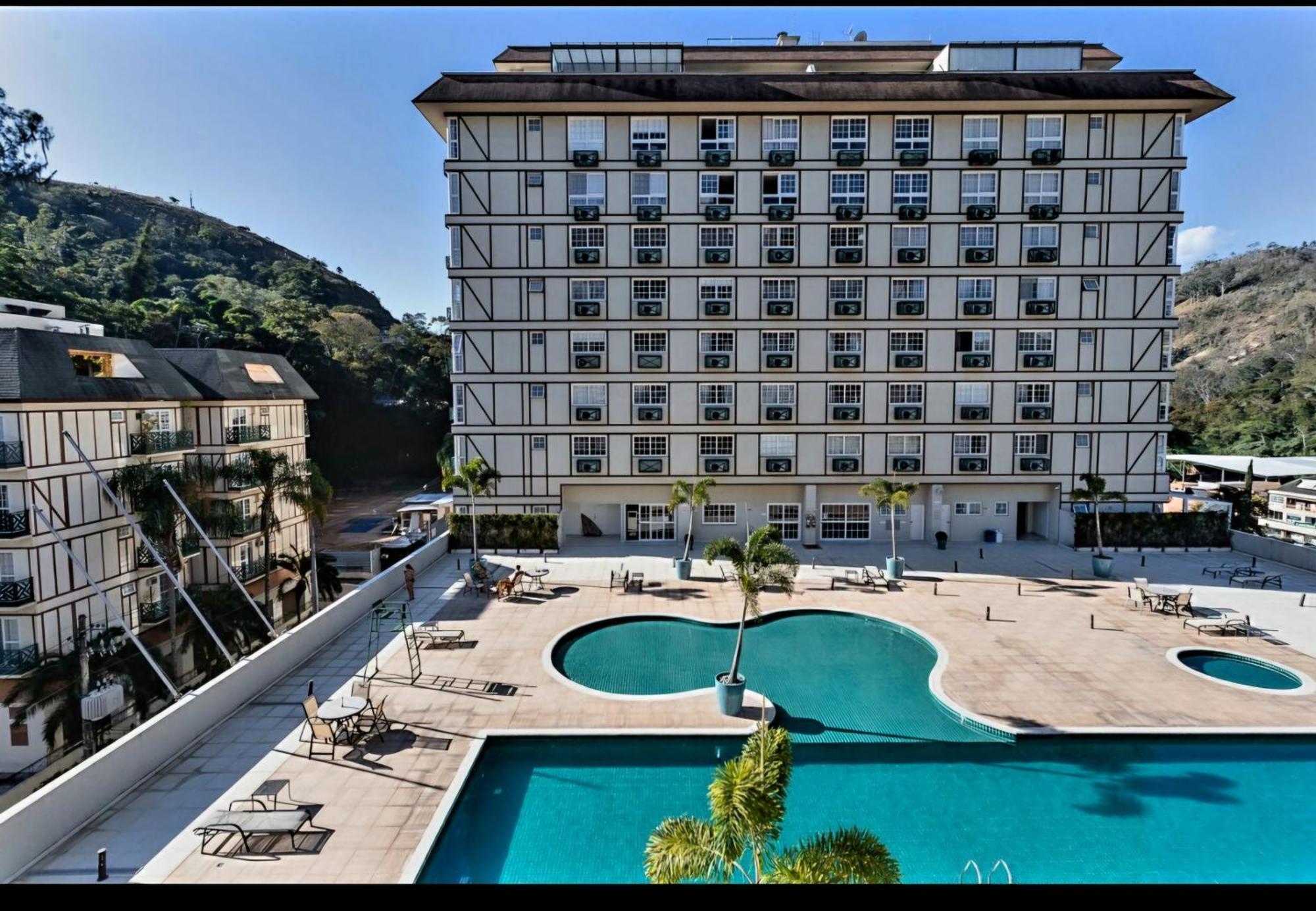 Flat 217 Granja Brasil - Com Piscina Em Itaipava Apartment Petropolis  Exterior photo